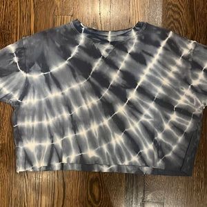 Strut This Blue Tie-Dye Thermal Long-Sleeve T-Shirt